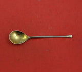 Saphir by Michelsen Danish Sterling Silver Sugar Spoon Gold Washed 5 1/8"