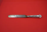 Queens By Hunt & Ruskell Sterling Silver Dinner Knife carbon steel blade 10 3/4"