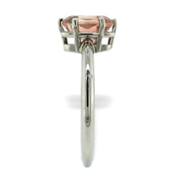 14k White Gold 1.25 Carat Oregon Genuine Natural Sunstone Ring Size 8.25 #J7208