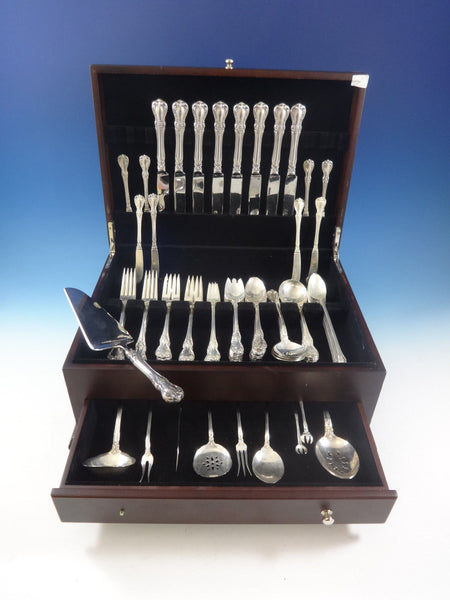 Old Master by Towle Sterling Silver Flatware Set For 8 Service 82 Pieces