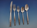Sea Rose by Gorham Sterling Silver Flatware Set Service 30 Pieces Flowing Modern