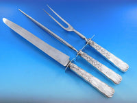 Saint Cloud by Gorham Sterling Silver Roast Carving Set 3-Piece w/mono 14"