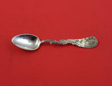 Medallion aka Etruscan by Shiebler Sterling Coffee Spoon w/ maiden gold 5"