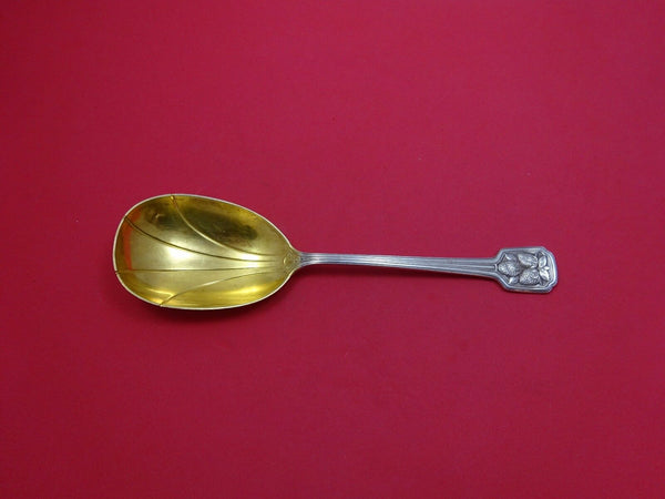 Strawberry Deco by Tiffany & Co. Sterling Silver Berry Spoon Gold Washed 9 3/8"