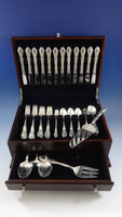 Fontana by Towle Sterling Silver Flatware Set For 12 Service 77 Pieces