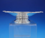 Quaker Silver Co Sterling Silver Compote w/ Leaf Beads Mid-Century #8822 (#3769)