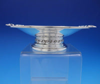 Quaker Silver Co Sterling Silver Compote w/ Leaf Beads Mid-Century #8822 (#3769)