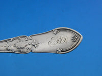 Dew Drop by Shiebler Sterling Silver Mustard Ladle 5 3/4" Vintage Server C. 1860