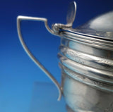 George III by John Emes English Sterling Silver Mustard Pot with Crest (#5439)