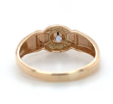 Vintage 14k Gold .21ct Sky Blue Genuine Natural Sapphire Child's Ring (#J7475)