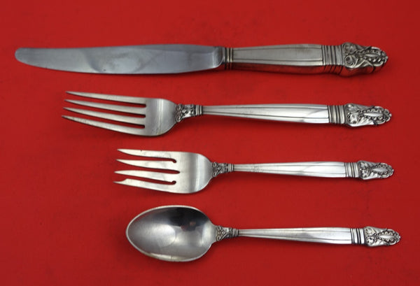 Norse By International Sterling Silver Dinner Size Place Setting(s) 4-Piece