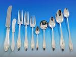 Mary Chilton by Towle Sterling Silver Flatware Set for 8 Service 91 pieces