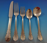 Modern Victorian by Lunt Sterling Silver Flatware Set For 8 Service 50 Pieces