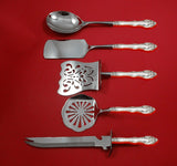 La Scala by Gorham Sterling Silver Brunch Serving Set 5pc HH w/ Stainless Custom