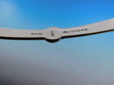 Medallion by Wendt Sterling Silver Gravy Ladle Gold Washed 8 1/4" Server Vintage
