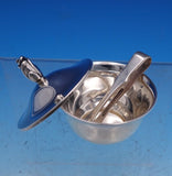 Faneuil by Tiffany and Co Sterling Silver Saccharin Dish Covered w/Tongs (#7865)