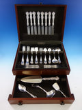 Marlborough by Reed and Barton Sterling Silver Flatware Set 8 Service 52 pieces