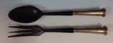Richard Hudson French Sterling Silver Salad Set 3pc w/American Sterling #0887