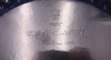 Martele by Gorham Sterling Silver Set of 12 Service Plates Flower Motif (#4662)