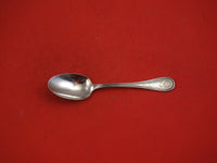 Christofle Silverplate Teaspoon Engraved w/ Dove and Ribbon 5 7/8"