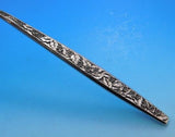 Valencia by International Sterling Silver Serving Spoon Pierced 8 3/4" New