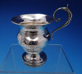 Scottish Sterling Silver Baby Cup with Applied Handle and Footed Base (#4684)
