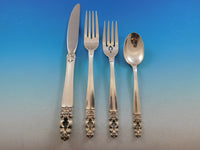 Sovereign Hispana by Gorham Sterling Silver Flatware Set Service Place 58 Pieces