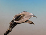 Calla Lily by Whiting Sterling Silver Sugar Sifter Gold Washed 8 3/8"