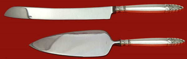 Empress by International Sterling Silver Wedding Cake Set Server 2pc Custom HHWS