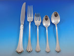 Eighteenth Century Reed & Barton 18th Sterling Silver Flatware Set 45 pcs Dinner