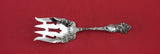 Lily by Watson Sterling Silver Beef Fork with Bar & flowers on shoulders 6 5/8"