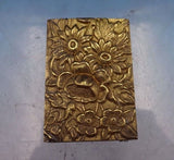 Repousse Vermeil by Kirk Sterling Silver Matchbox Cover #90F (#6964)