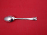 Lap Over Edge Acid Etched Tiffany Sterling Teaspoon w/ squirrel & oak leaves 6"