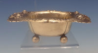 Dresden by Whiting Sterling Silver Nut Dish w/Ball Feet & Pcd Lattice (#0359)