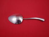 Aztec Rose by Sanborns Mexican Sterling Silver Berry Spoon leaf shape 9"