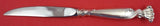 Romance of the Sea by Wallace Sterling Silver Steak Knife HH WS Serrated Orig 9"