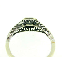 Art Deco 14k Filigree Ring with .05ct Genuine Natural Diamond (#J960)