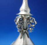 Shiebler Sterling Silver Liquor Bottle with Cut Crystal #4852 c.1900 (#5719)