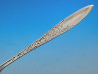 White Paisley By Gorham Sterling Silver Regular Size Place Setting(s) 4pc