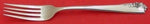 Garnet Rose by Lunt Sterling Silver Regular Fork 7 1/2"