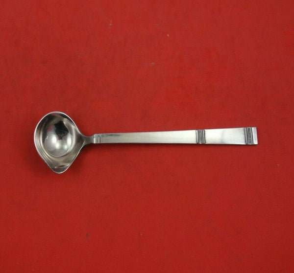 Pattern #1 by H. Nils Danish Sterling Silver Sauce Ladle with Spout 5 3/8"