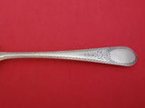 Early American Engraved by Lunt Sterling Silver Gumbo Soup Spoon 7"  Heirloom