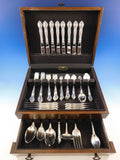 English Gadroon by Gorham Sterling Silver Flatware Set for 8 Service 70 pieces