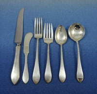 Old Colony by Watson Sterling Silver Flatware Set Service 47 Pieces Pointed End