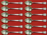 Castilian by Tiffany Sterling Silver Grapefruit Spoon Custom Set 12 pc Fluted