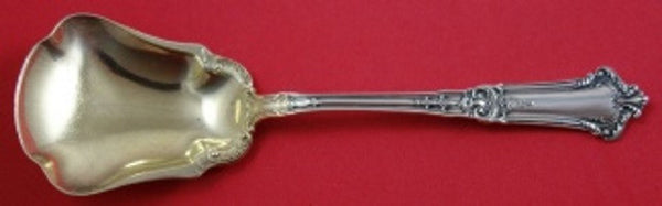 Albemarle by Gorham Sterling Silver Preserve Spoon Gold Washed 7 1/4"