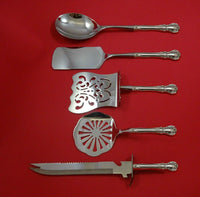 Old Master by Towle Sterling Silver Brunch Serving Set 5pc HH w/Stainless Custom