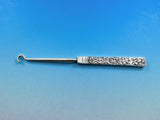 Repousse by Kirk Sterling Silver Button Hook Square Handle 10.15 Mark 6 3/4"