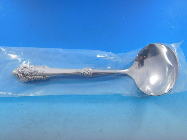 Grande Baroque by Wallace Sterling Silver Gravy Ladle Custom HH WS 8 5/8"