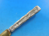 Lap Over Edge Acid Etched by Tiffany Sterling Dessert Knife GW HHAS w/ Fruit